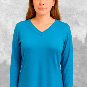 Manga Larga Camibusos para Mujer en Poliéster