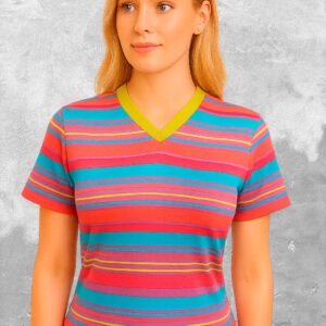 Camisetas a Rayas para Mujer