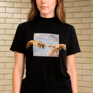 Camiseta Estampada Arte Clásico para Mujer