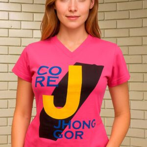 Camiseta Estampada Core J para Mujer