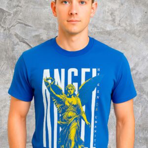 Camiseta Estampada Ángel para Hombre