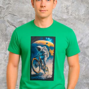 Camiseta Estampada Astronauta para Hombre