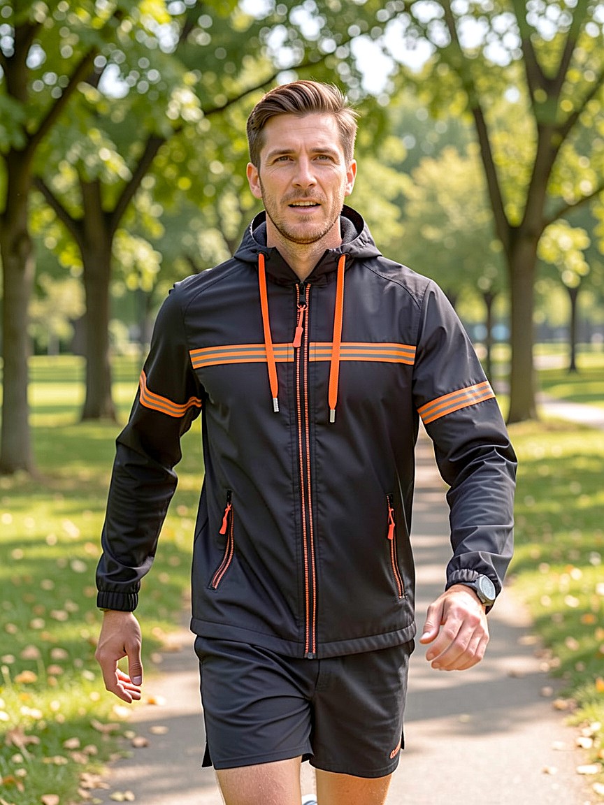 Cortavientos Premium de Nylon para Hombre - Image 8