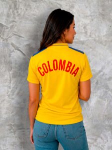 Camiseta Colombia Premium corte mujer JG Studio