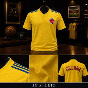 Camiseta Colombia Premium corte hombre JG Studio