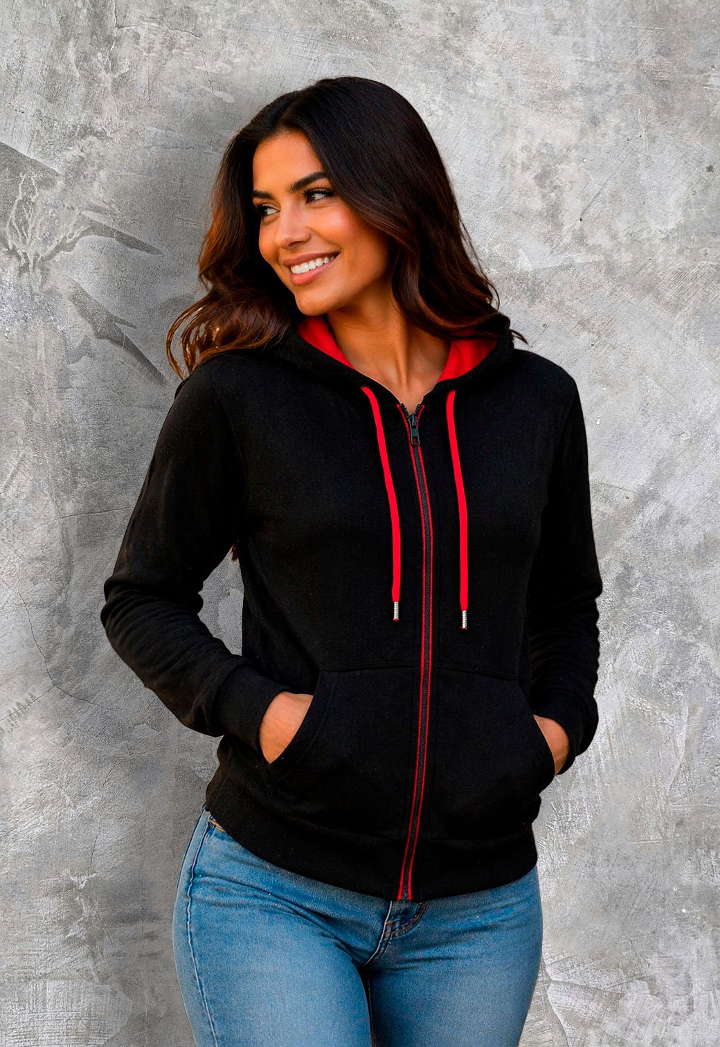 oodie basico negro para mujer JG Studio